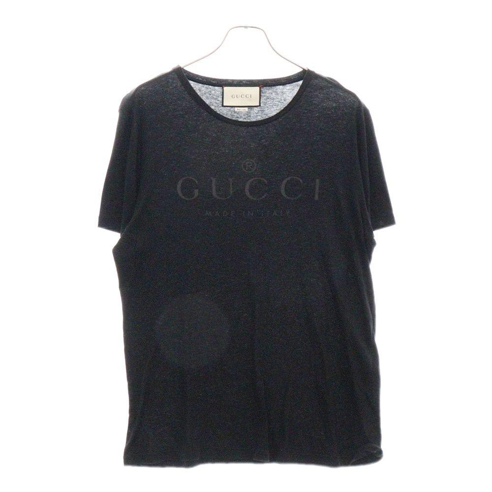 GUCCI (グッチ) 18SS Tonal Brand Logo Tee トーナルブランド