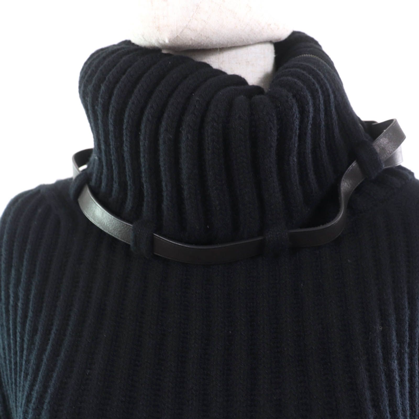 極美品☆HERMES エルメス カシミヤ100％ ベルトデザイン