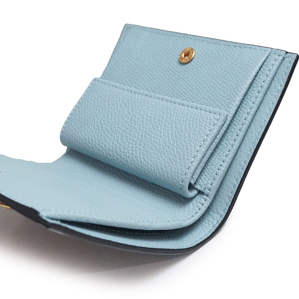 VALENTINO GARAVANI 青い二つ折り財布 VALENTINO GARAVANI 青い二つ折り財布 ヴァレンティノ ガラヴァーニ