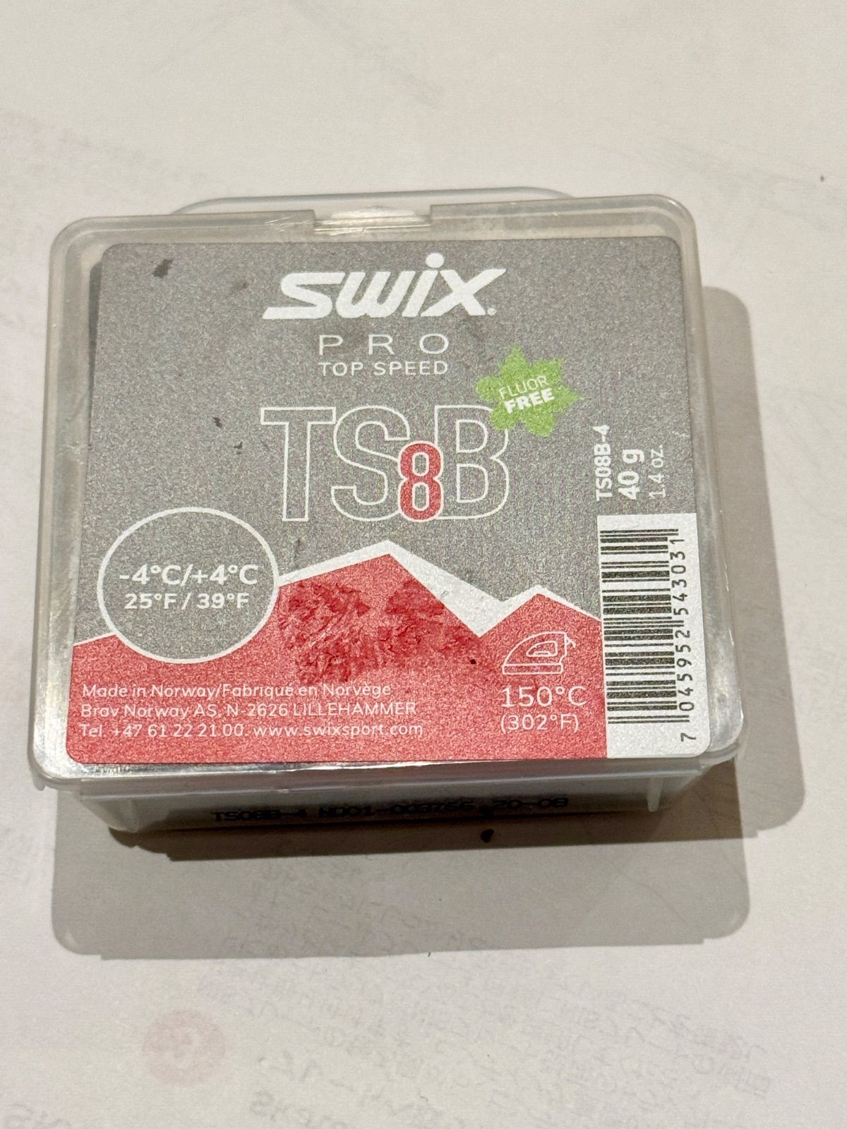 SWIX TSB8 スキー用ワックス SWIX TSB8 スキー用ワックス