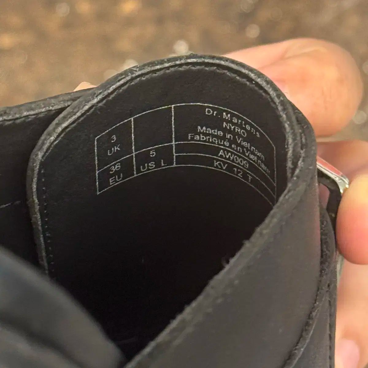 DR. MARTENS ドクターマーチン ナイロ バックル ミュール スリッパ 230 KIN-KAAI_COM