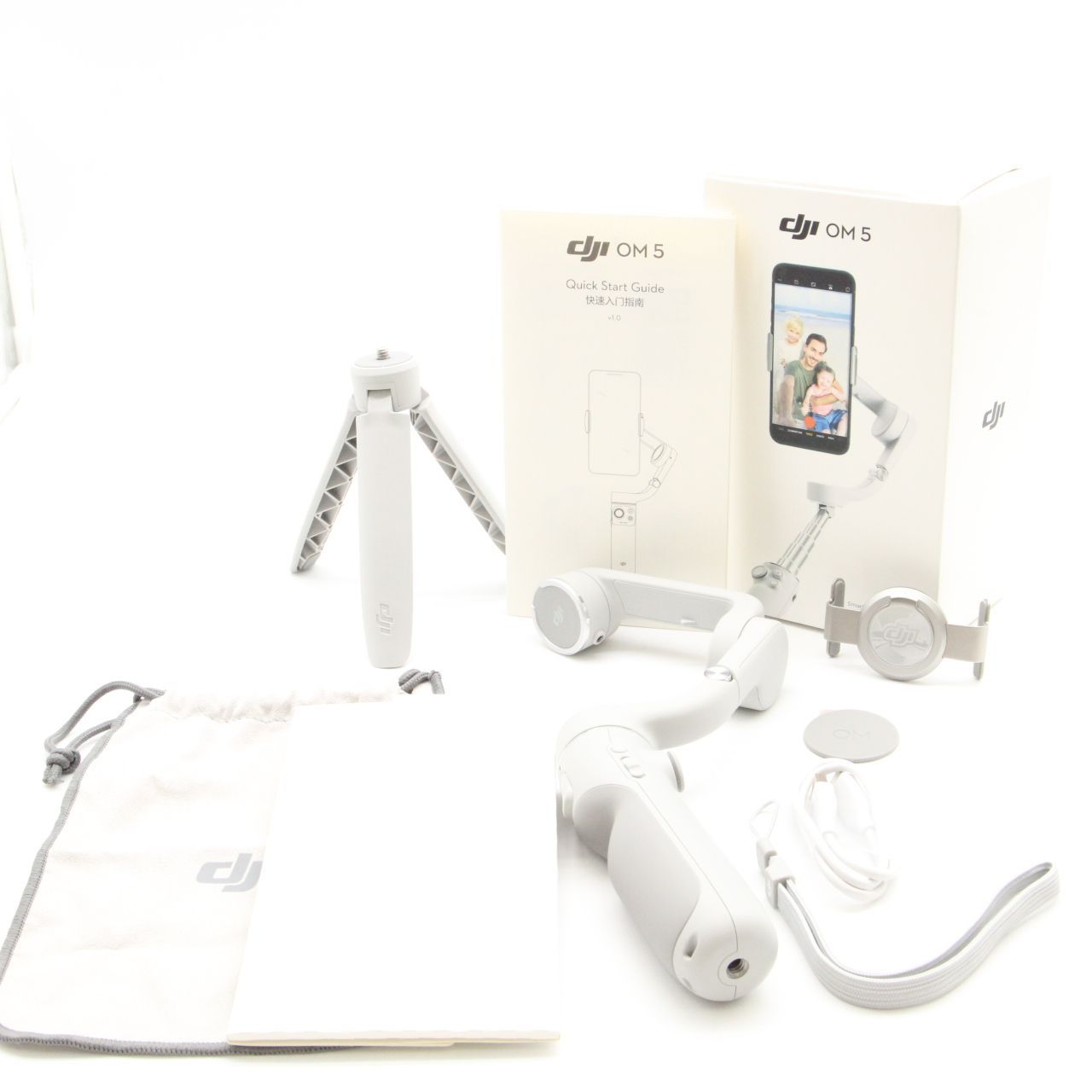 DJI OM 5 うまく アテネ グレー スマートフォンジンバル