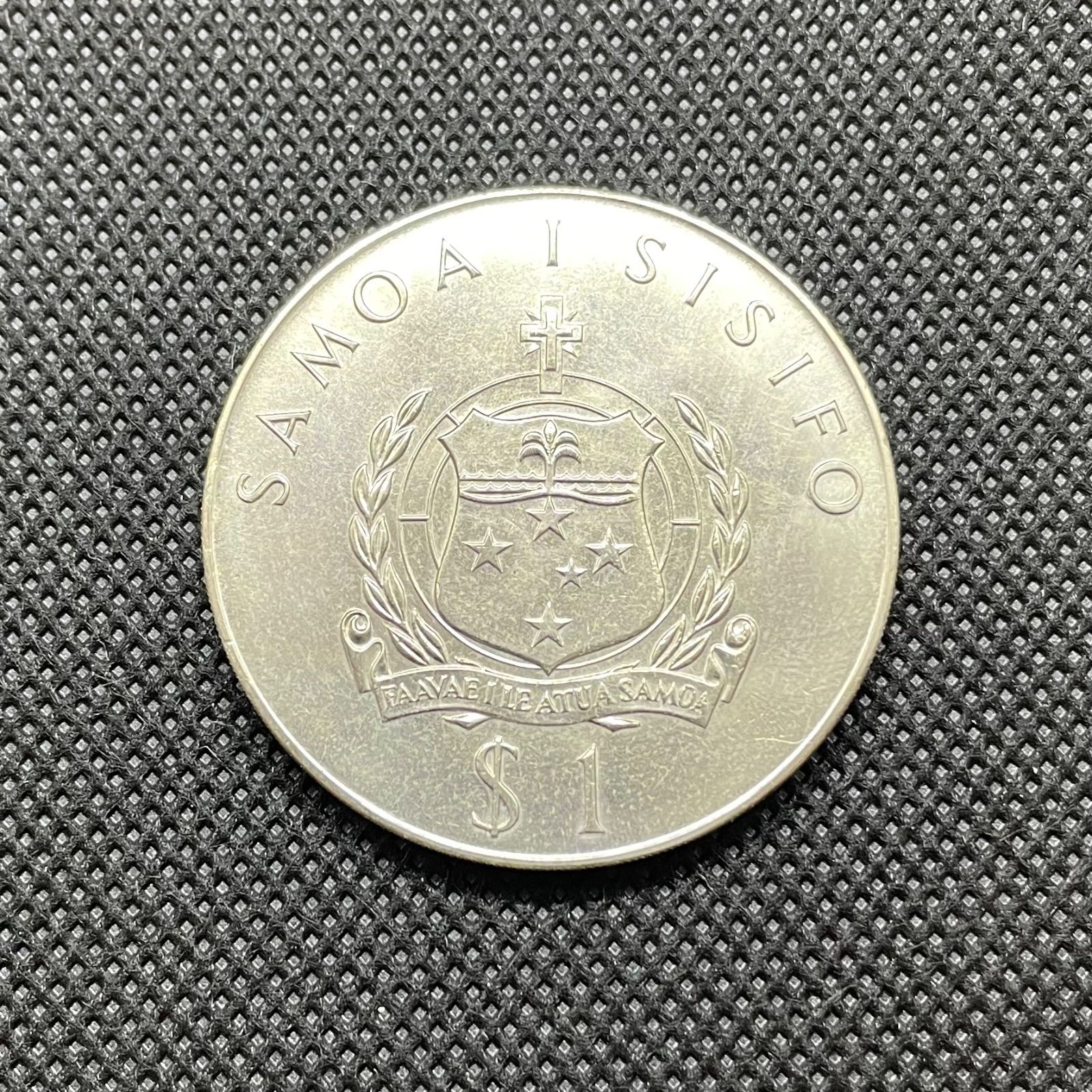 未使用 西サモア リンドバーグ飛行50年 1タラ 白銅貨 1977年 - メルカリ