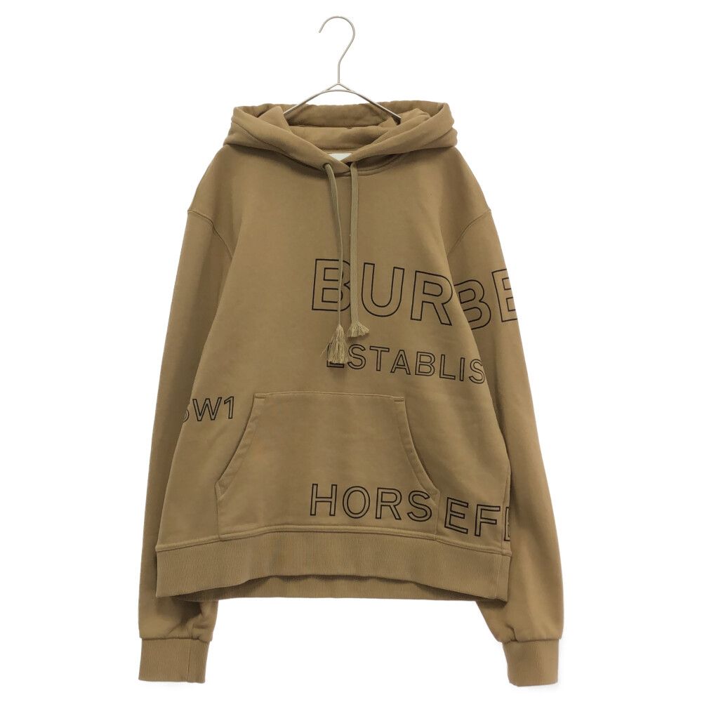 BURBERRY (バーバリー) HORSEFERRY PRINT OVERSIZE HOODIE 8036177 ...