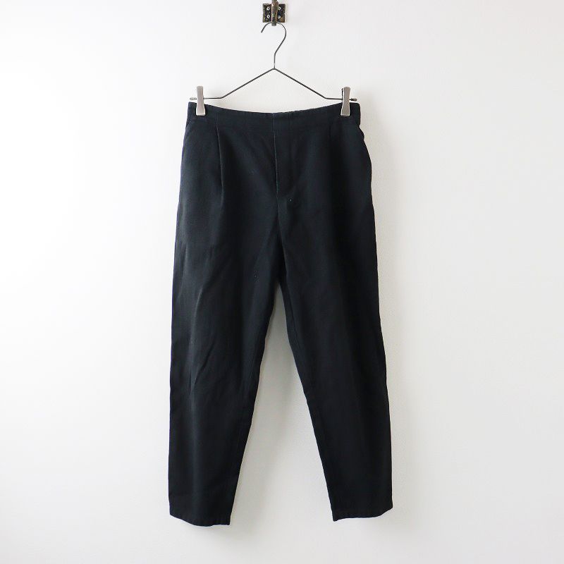 エヴァムエヴァ evam eva コットンイージーパンツ 1/ブラック ボトムス  