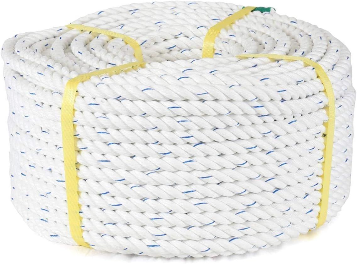 製造 スパンエステル アンカー ロープ 10mm x 100m マリン用品の阪栄商会