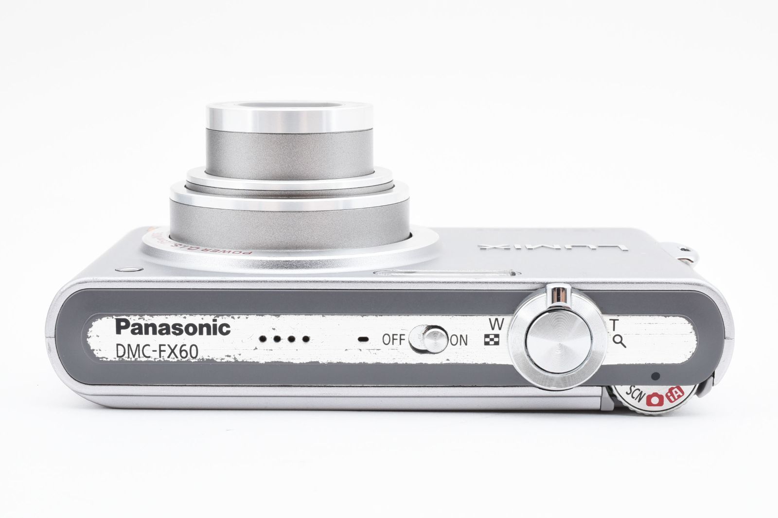 パナソニック Panasonic Lumix DMC-FX60(シルバ－）E1695 パナソニック Panasonic Lumix DMC-FX60(シルバ－）E1695 - メルカリ