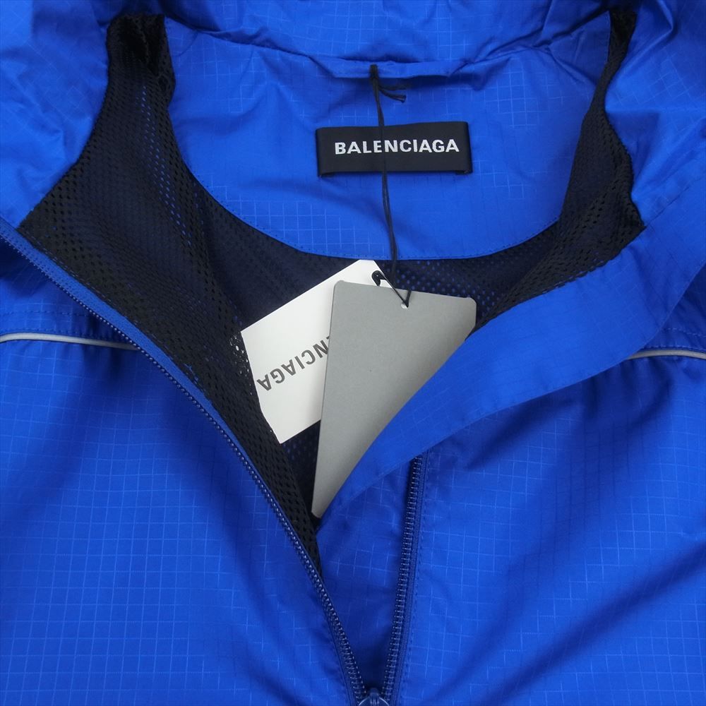 BALENCIAGA バレンシアガ 19SS 556229 TYD33 ロゴ ナイロン アノラック 