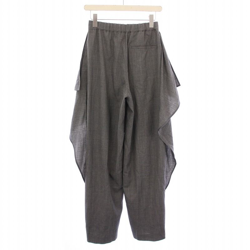 cygne サイドフレアパンツ Ron シーニュ　新品　グレー　サイズ0T サイドフレアパンツ Ron｜Cygne(シーニュ) 公式サイト