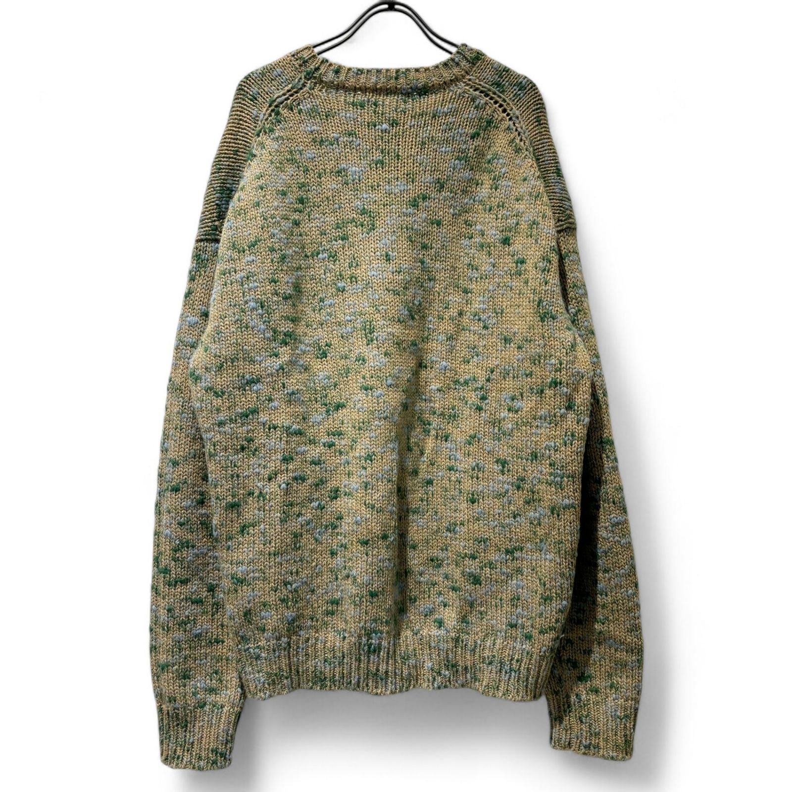 大流行！　AURALEE カーキウールニット100% WOOL 色合い◎ 大流行！ AURALEE カーキウールニット100% WOOL 色合い◎ メンズ
