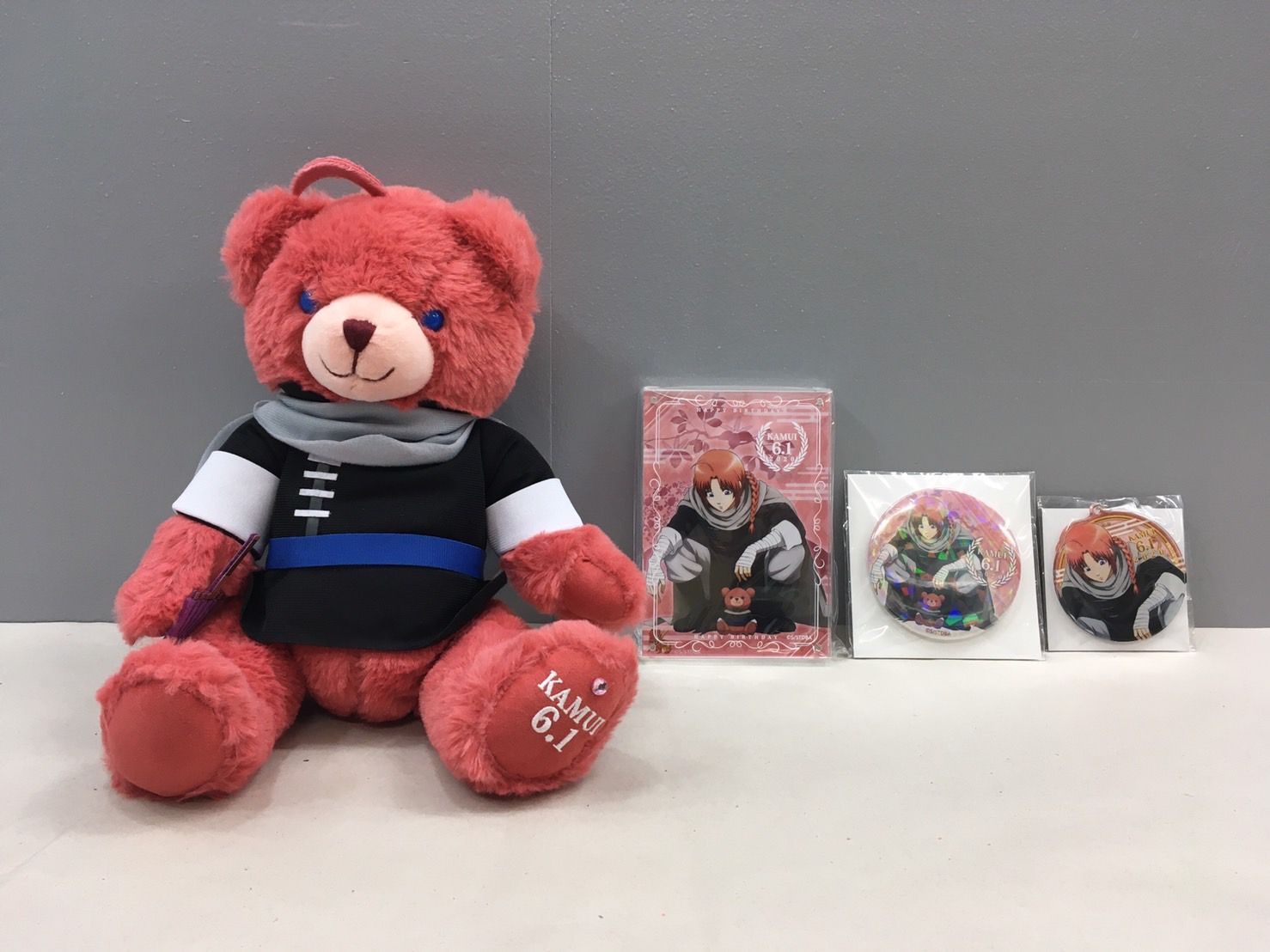 小牧店】銀魂 バースデーベア 神威 テディベア【701-173A