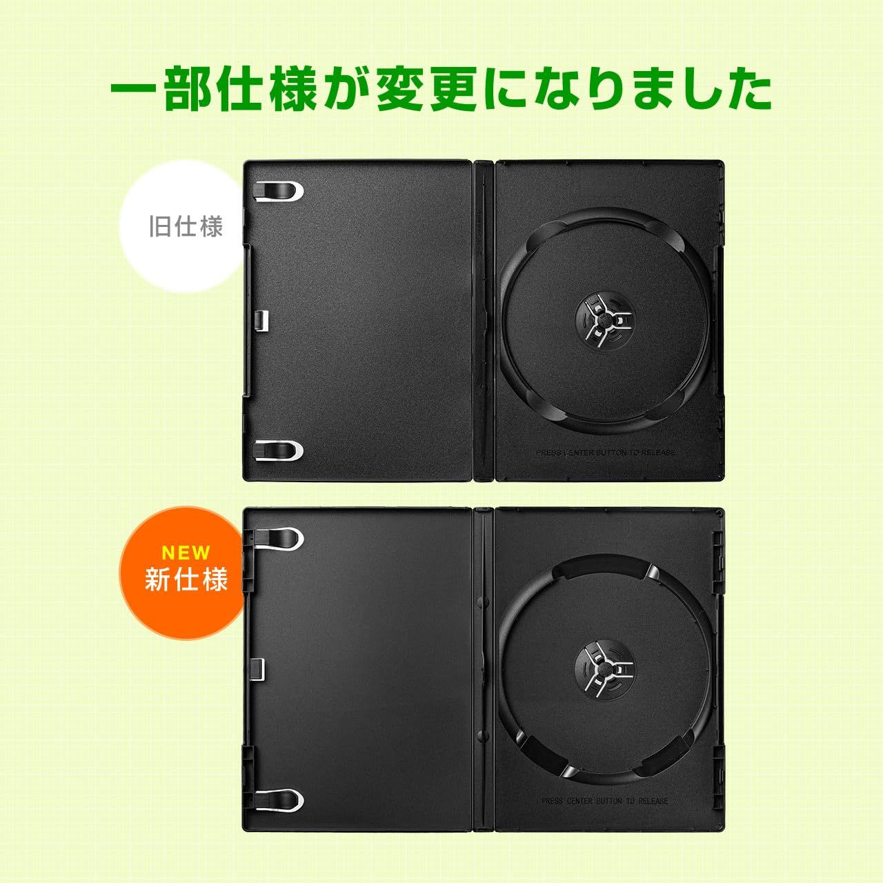 〇【新品未使用】DVDトールケース 320枚セット 200-FCDO32BK 10枚 ブラック DVDトールケース 1枚収納 200-FCD032BK DVDケース