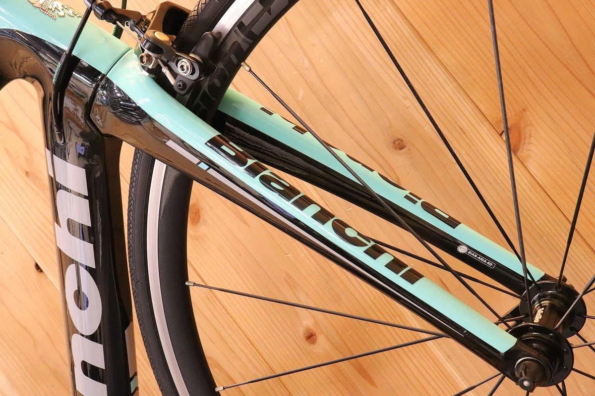 ビアンキ BIANCHI アリア ARIA 2018年モデル 55サイズ シマノ 105 5800 11S カーボン ロードバイク 【芦屋店】 -  メルカリ