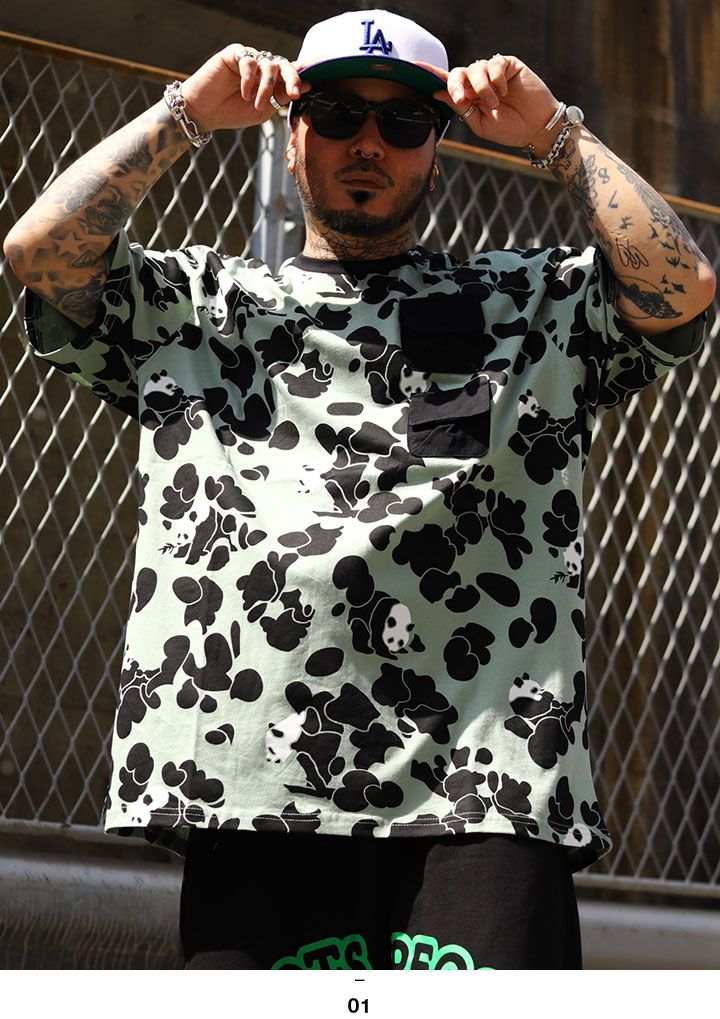 LRG Tシャツ 半袖 メンズ 緑 大きいサイズ エルアールジー おしゃれ