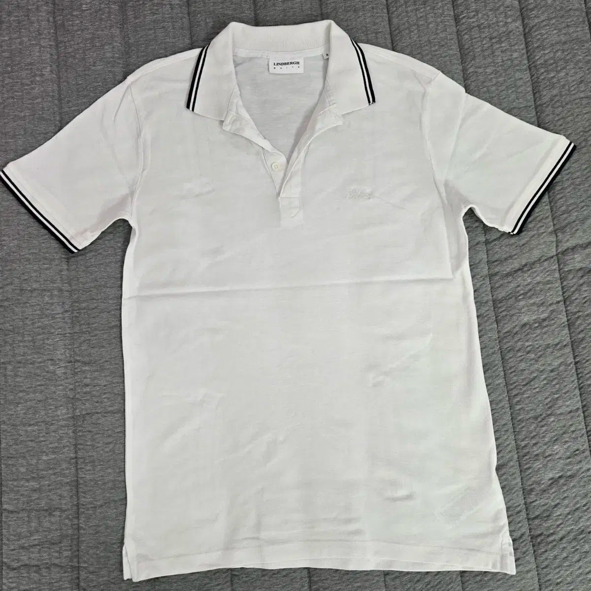 メンズ 95 J.LINDEBERG J.リンドバーグ ホワイト 襟付きTシャツ ポロシャツ