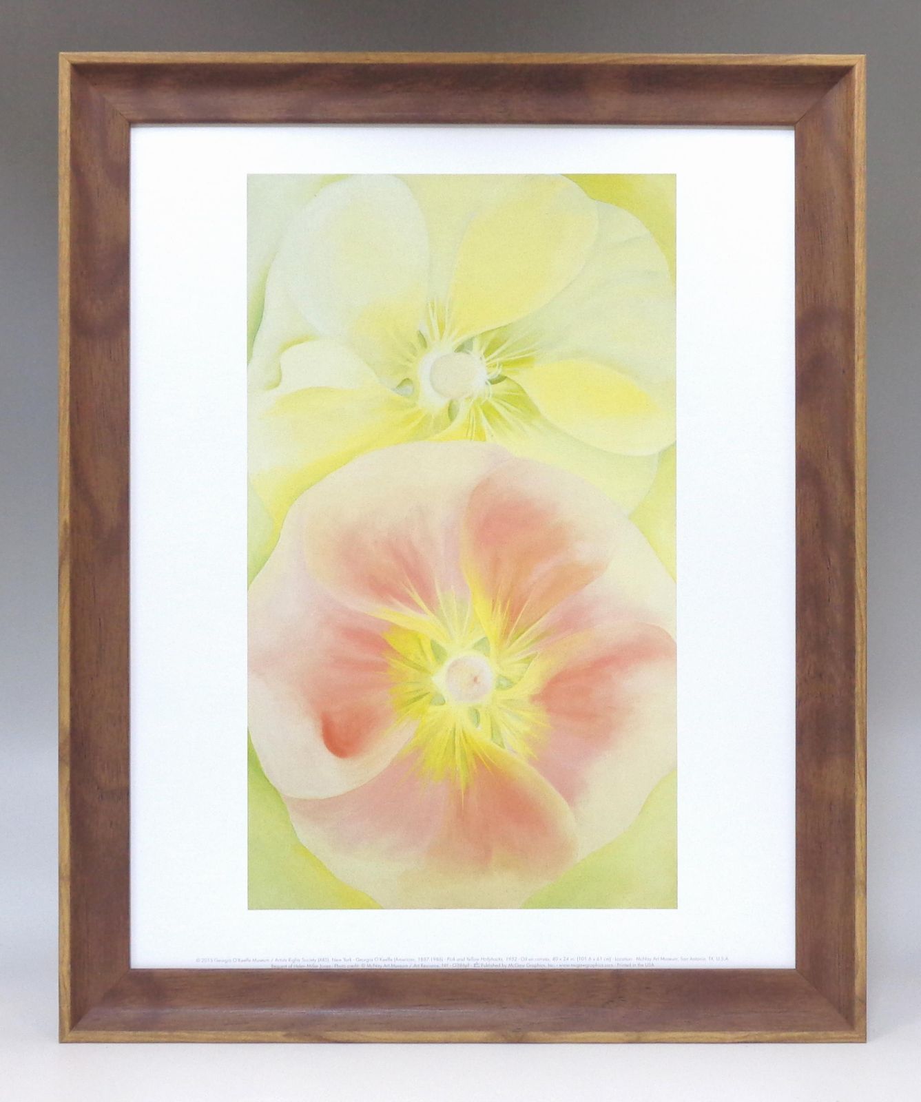新品☆額付アートポスター☆ジョージア・オキーフ☆O'Keeffe