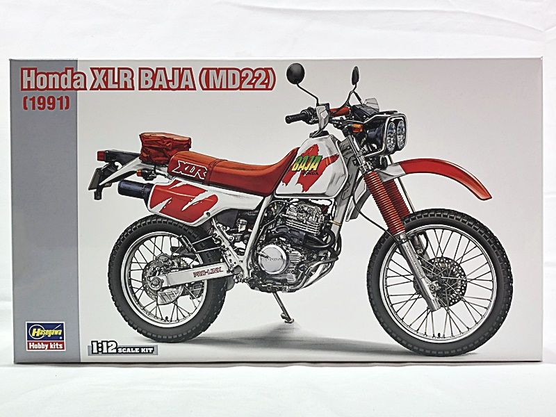 ハセガワ 1/12 ホンダ XLR BAJA(MD22)(1991) スケールモデル BK16