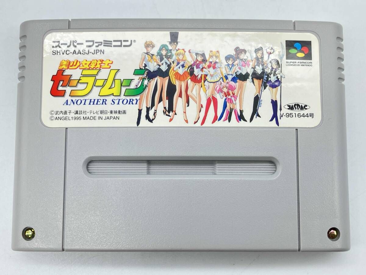 動作 済 箱 取説あり SFCソフト 美少女戦士セーラームーン アナザーストーリー