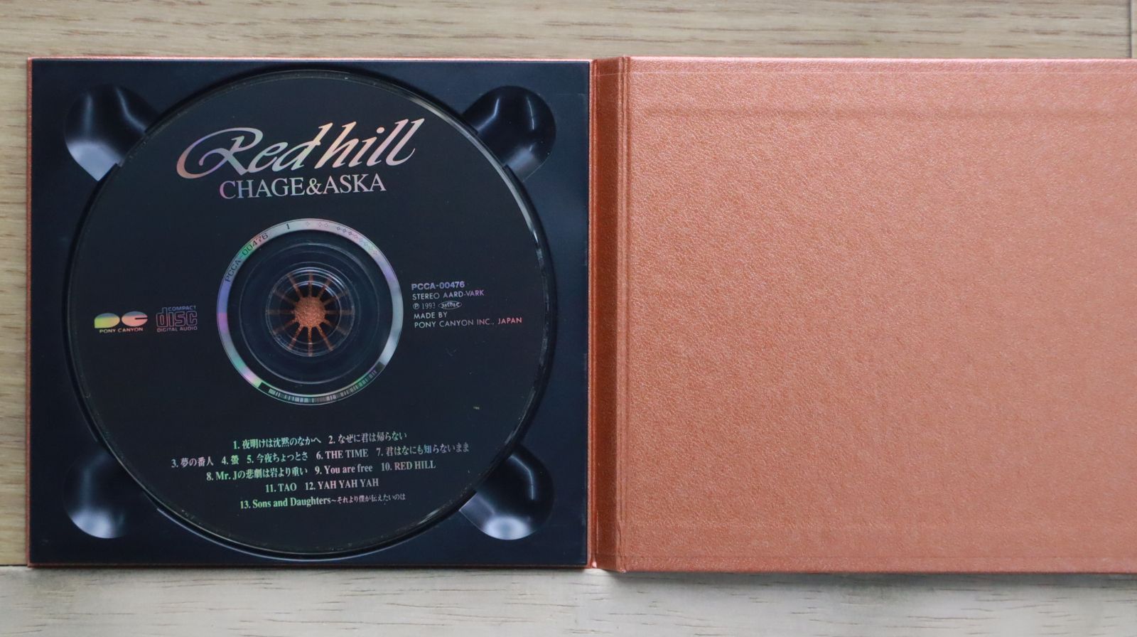国内盤CD☆チャゲ&飛鳥/CHAGE and ASKA□ RED HILL 【PCCA00476