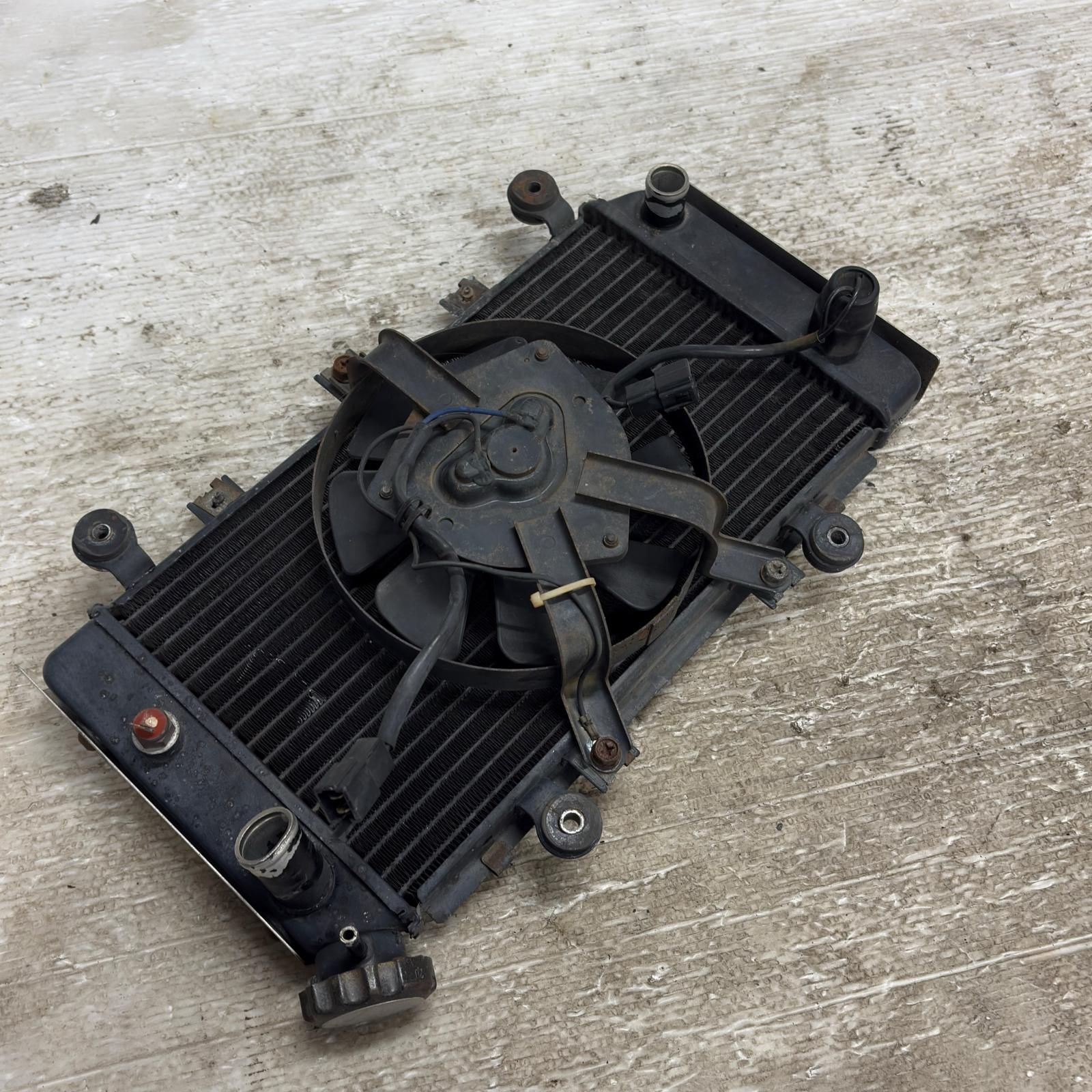 KAWASAKI エリミネーター250V VN250A ラジエーター ファン カワサキ