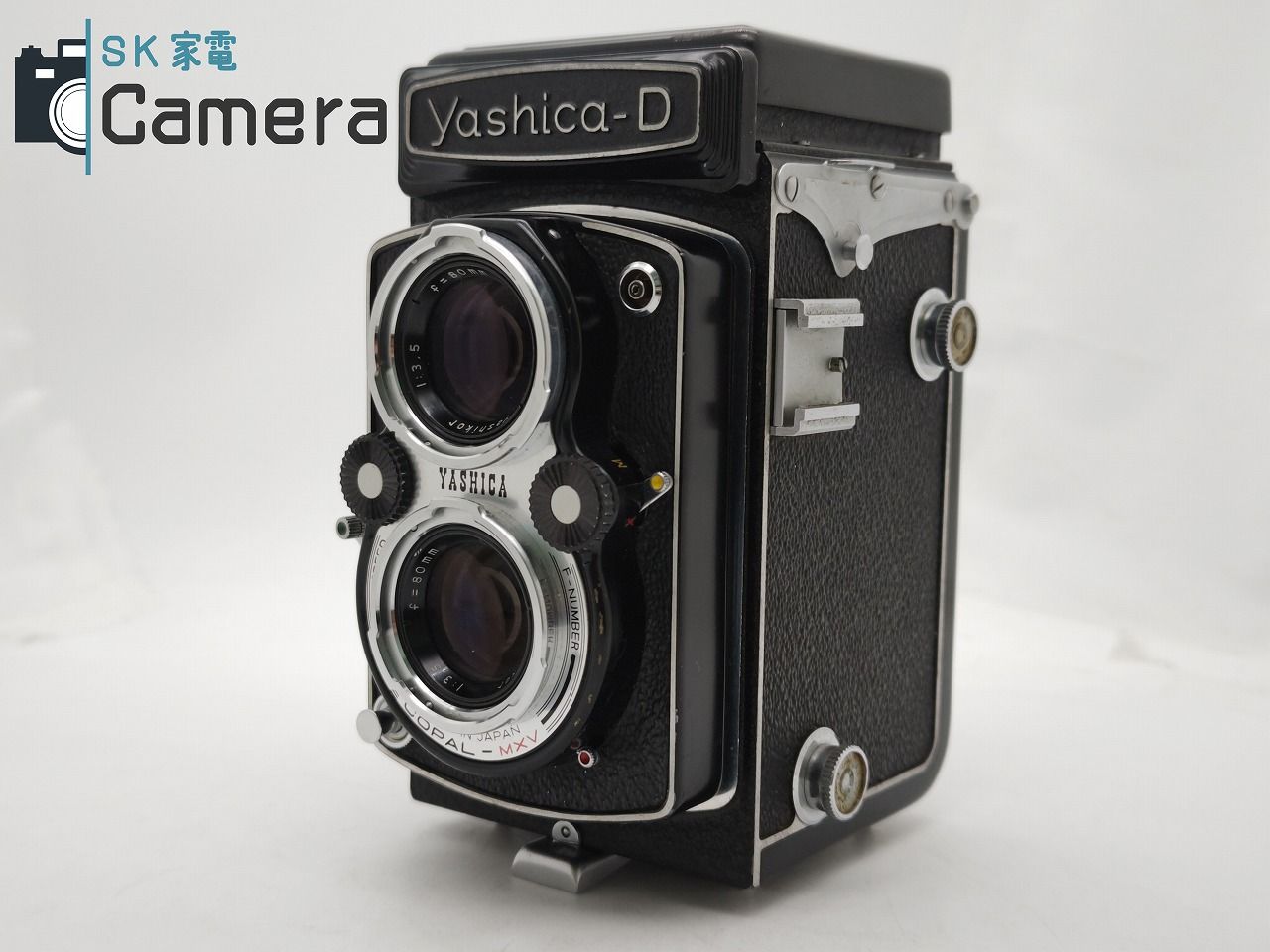 Yashica-D 二眼レフカメラ 80mm f/3.5 動作未確認 Yashica-D 二眼レフカメラ 80mm f/3.5 動作未確認 Yashica-D 二眼レフ