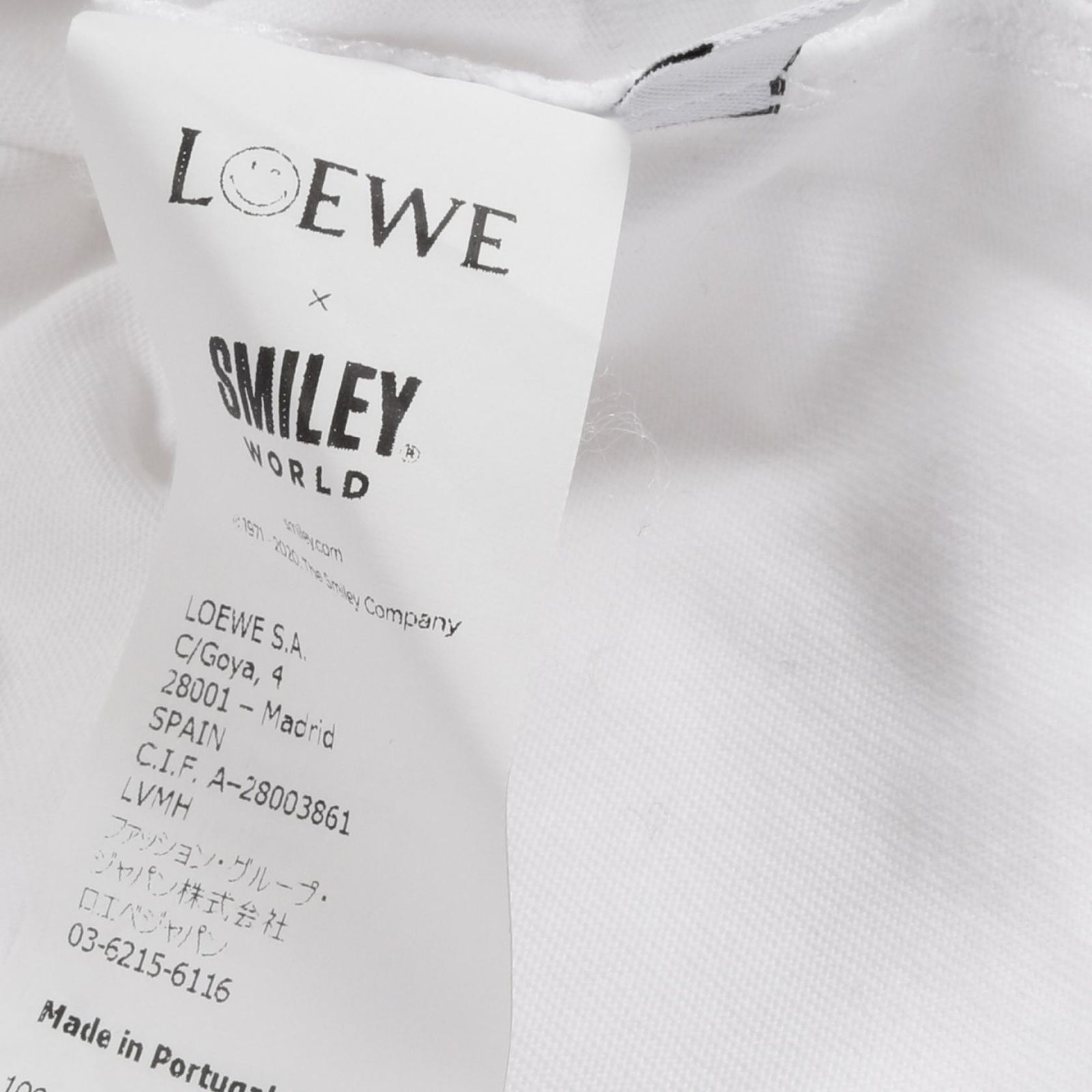 ロエベ LOEWE(ロエベ) アナグラムロゴ刺しゅうTシャツS359341XA4
