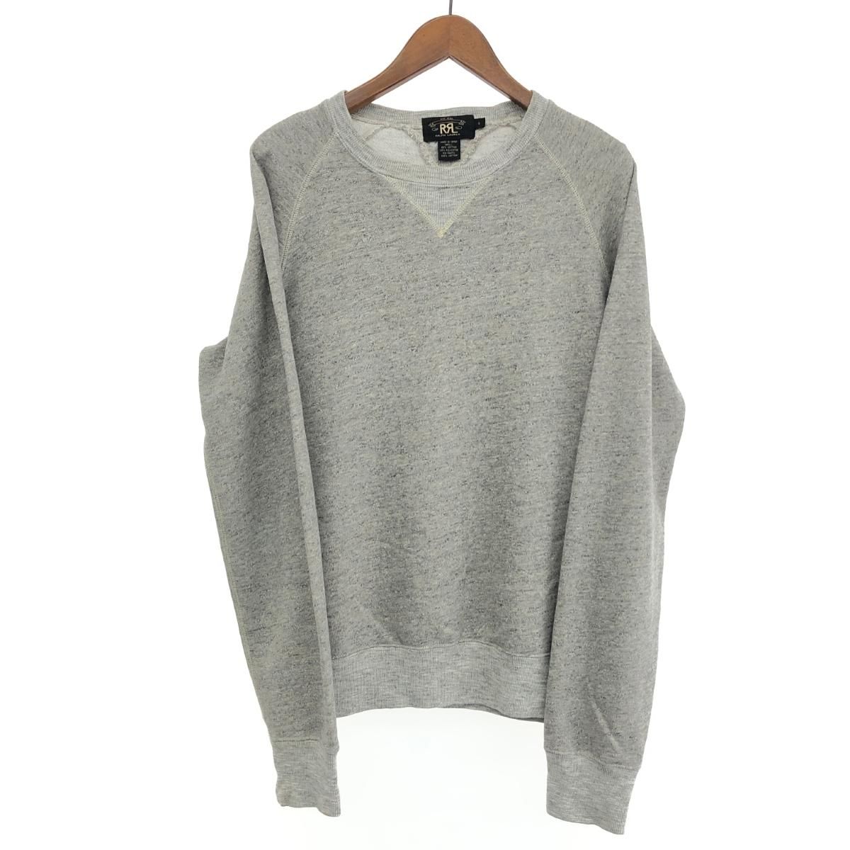 RRL 両Vスウェット グレー ダブルアールエル