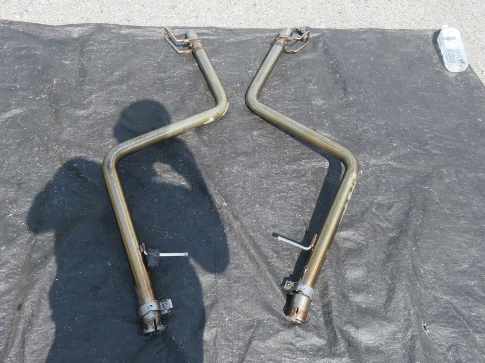 LA6418 トヨタ セルシオ UCF31 社外 リアマフラー ストレートマフラー リアピース 左右2本出し UCF30 擦り傷 FFCRYSTALESIA_COM