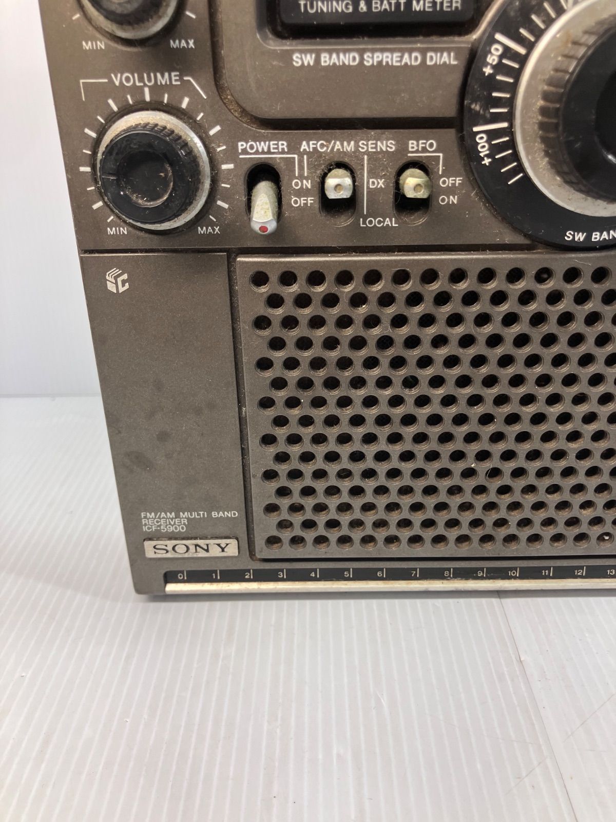 SONY ICF-5900 昭和 レトロ 希少】SONY/ソニー ICF-5900 マルチバンドレシーバー 昭和レトロ