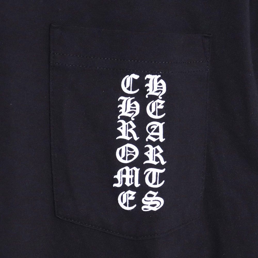 CHROME HEARTS スクロールラベルバックプリントTシャツ 東京限定 S