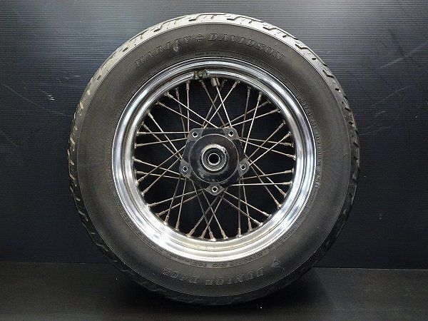 ハーレー エボ FLHTC1340 取り外し リアホイール ♪ HD-AA-072