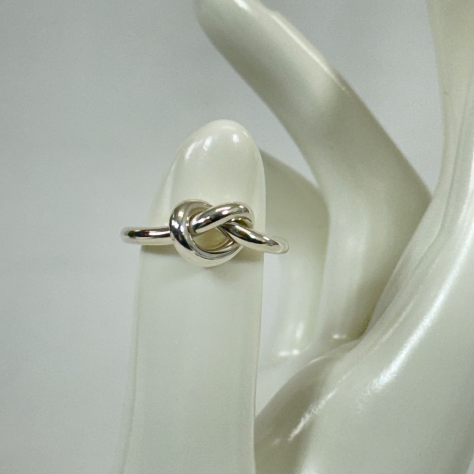 美品】GEORG JENSEN ジョージ ジェンセン ノット リング 指輪 12号