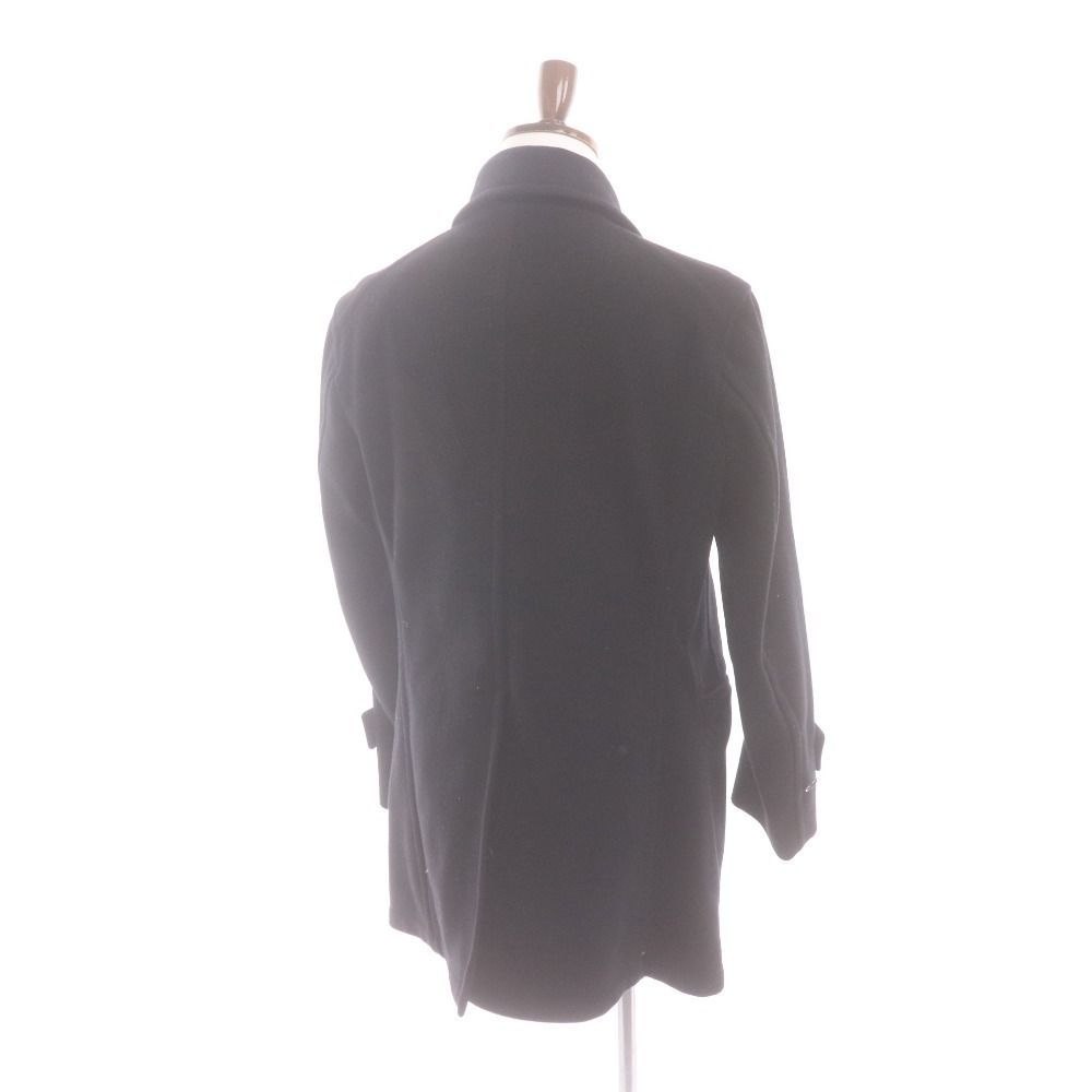 scye サイ Pコート 長袖 1106-73780 トップス カシミヤ ウール アウター ジャケット メンズ 40 L相当 ブラック