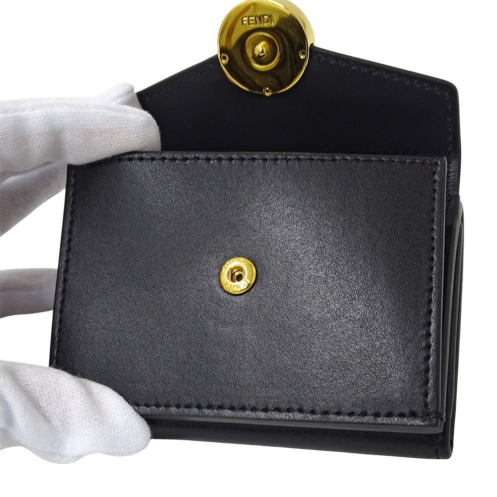 フェンディ FENDI 財布 レディース ブランド 三つ折り財布 エフ イズ
