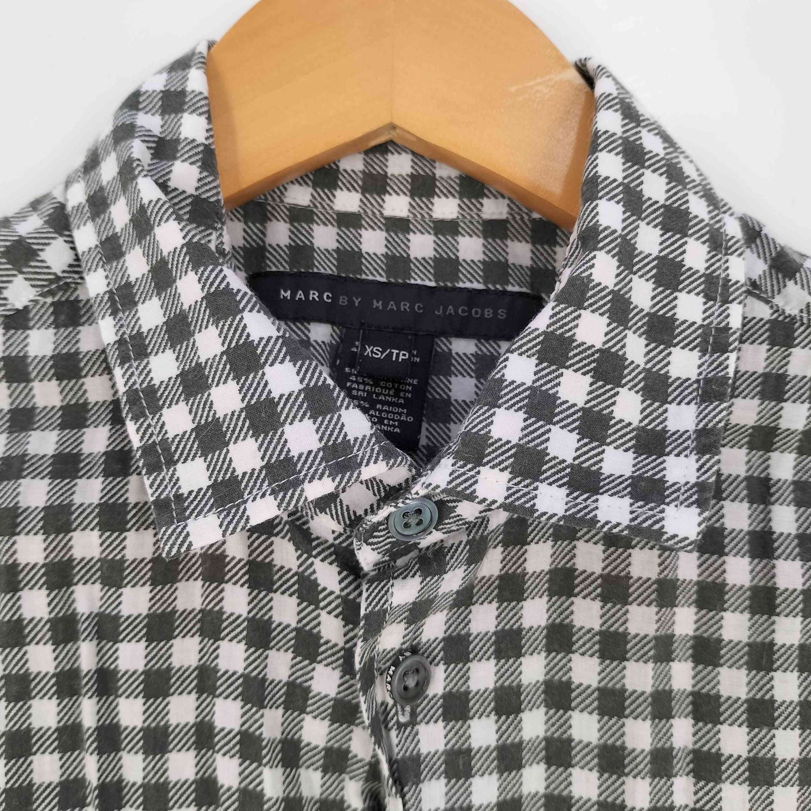 新品MARCBYMARCJACOBSシャツsizeLマークバイマークジェイコブス マークバイマークジェイコブス Marc by Marc Jacobs チェック柄