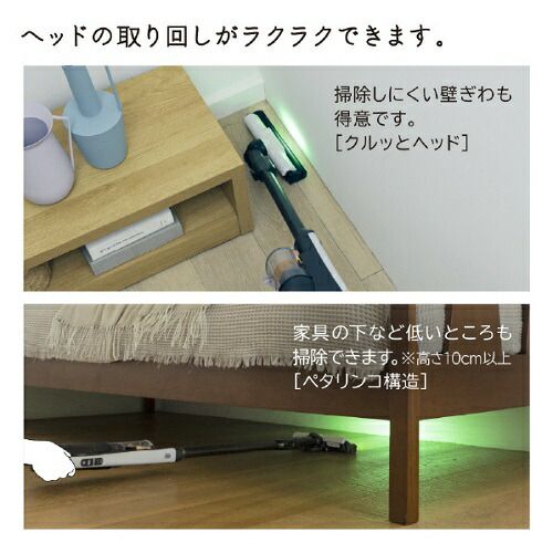 サイクロン式コードレススティッククリーナー すごかるスティック