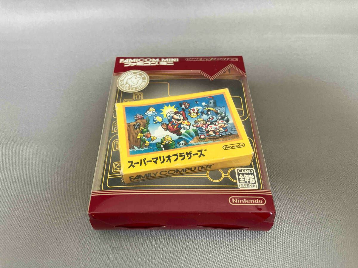 【新品・未使用・未開封品】ファミコンミニ スーパーマリオブラザーズ 任天堂 GBA／ファミコンミニ01 スーパーマリオブラザーズ 再販