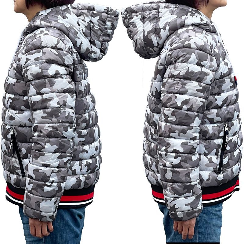   トミーヒルフィガー レディース 中綿ジャケット カモフラージュ TP25011J 迷彩柄 軽量 【新品】防寒 ブルゾン アウター トップス パーカー ゴルフウェア フルジップ フーディー cst カラー・サイズ選択可】 TOMMY HILFIGER トミーヒルフィガー