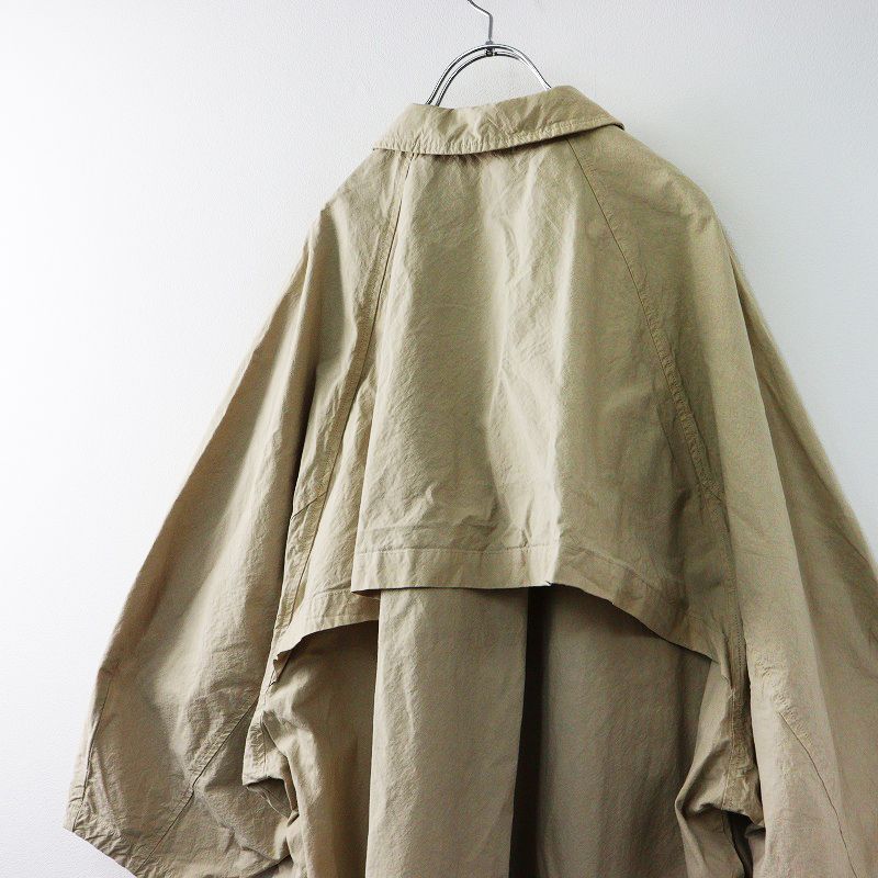 定価4.5万 24AW ネストローブ nest Robe 超撥水スーピマポンチョ
