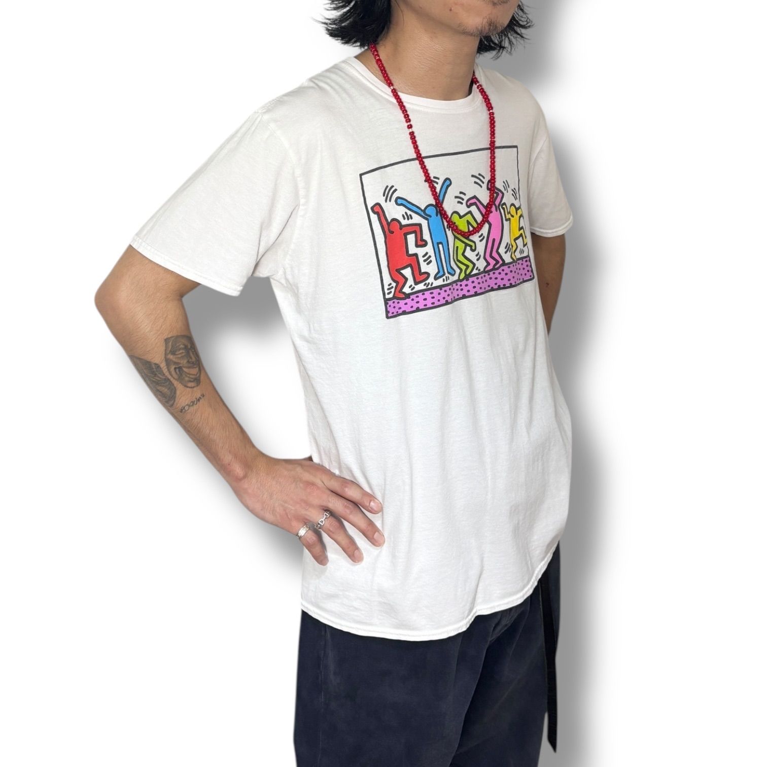 シャツヴィンテージ キースヘリングtシャツ Karen M Perez