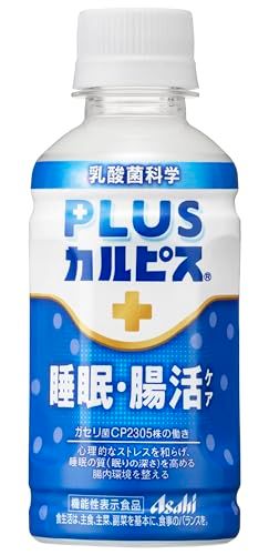 Asahi PLUS Calpis Sleep and Gut Care 200ml 24-bottle case