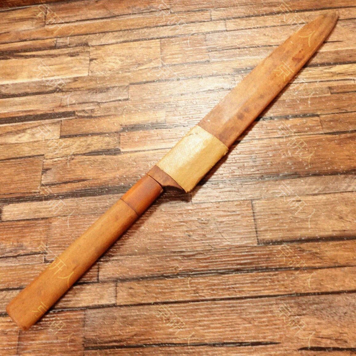 柳刃刺身包丁☆正義作☆本水牛天然木柄☆㊨手