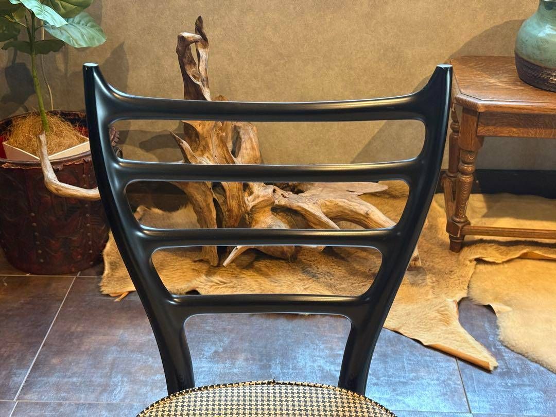 希少　ネオウッド　フランスベッド　チェア　ブラック　モダン　洋風　フランス　nR 希少 ネオウッド フランスベッド チェア ブラック モダン 洋風