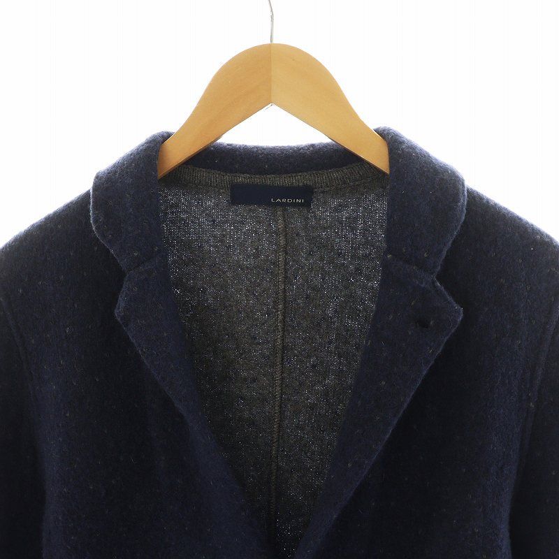 極美品 ラルディーニ LARDINI ジャケット/紺 XS（5527)ibjg ラルディーニ メンズ ジャケット LARDINI ブランド アウター