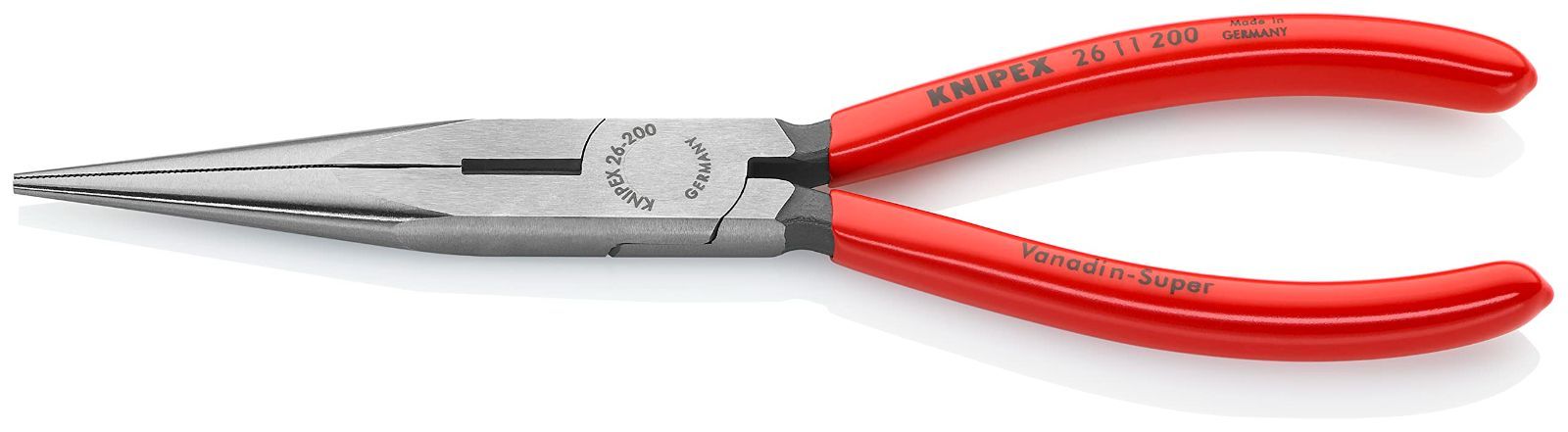 Style プラスチックコーティング_Size 200mm_Color 黒染め|磨き クニペックス KNIPEX KNIPEX クニペックス ロングラジオペンチ 200mm 2611200
