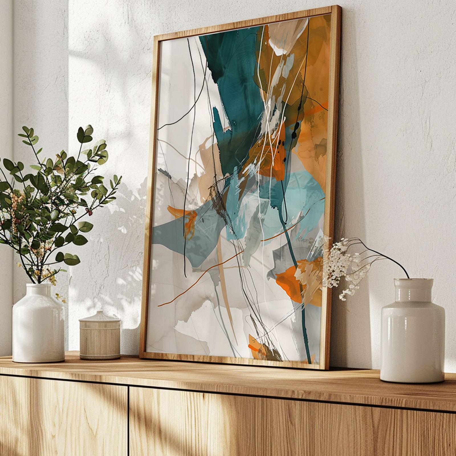 アートポスター ポスター インテリア 北欧 抽象画 アブストラクト A4 B2ポスター インテリア 北欧 抽象画 アブストラクト ☆海外限定④