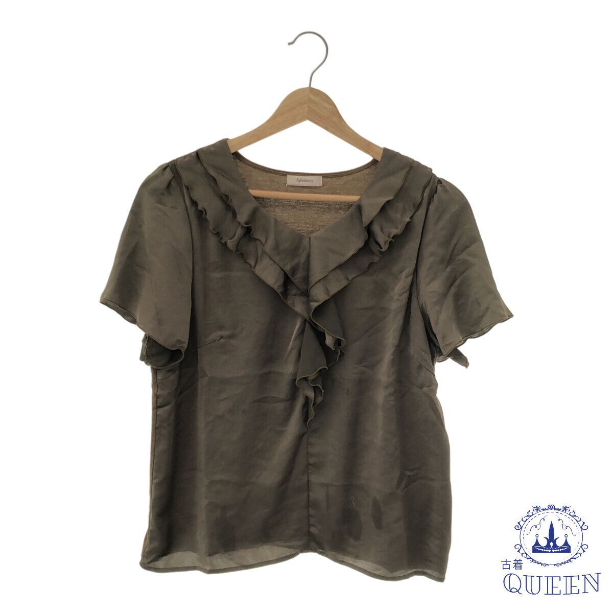 【新品未使用】Aylesbury(アリスバリー) カットソー Aylesbury アリスバーリー Tシャツ カットソー アイボリー M 襟
