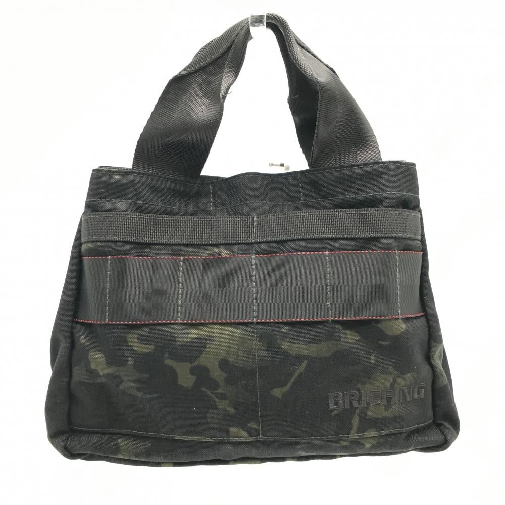 ブリーフィング　カモフラ　ベージュ　Mサイズ 超美品】ブリーフィング カートバッグ グレー×ベージュ カモフラ