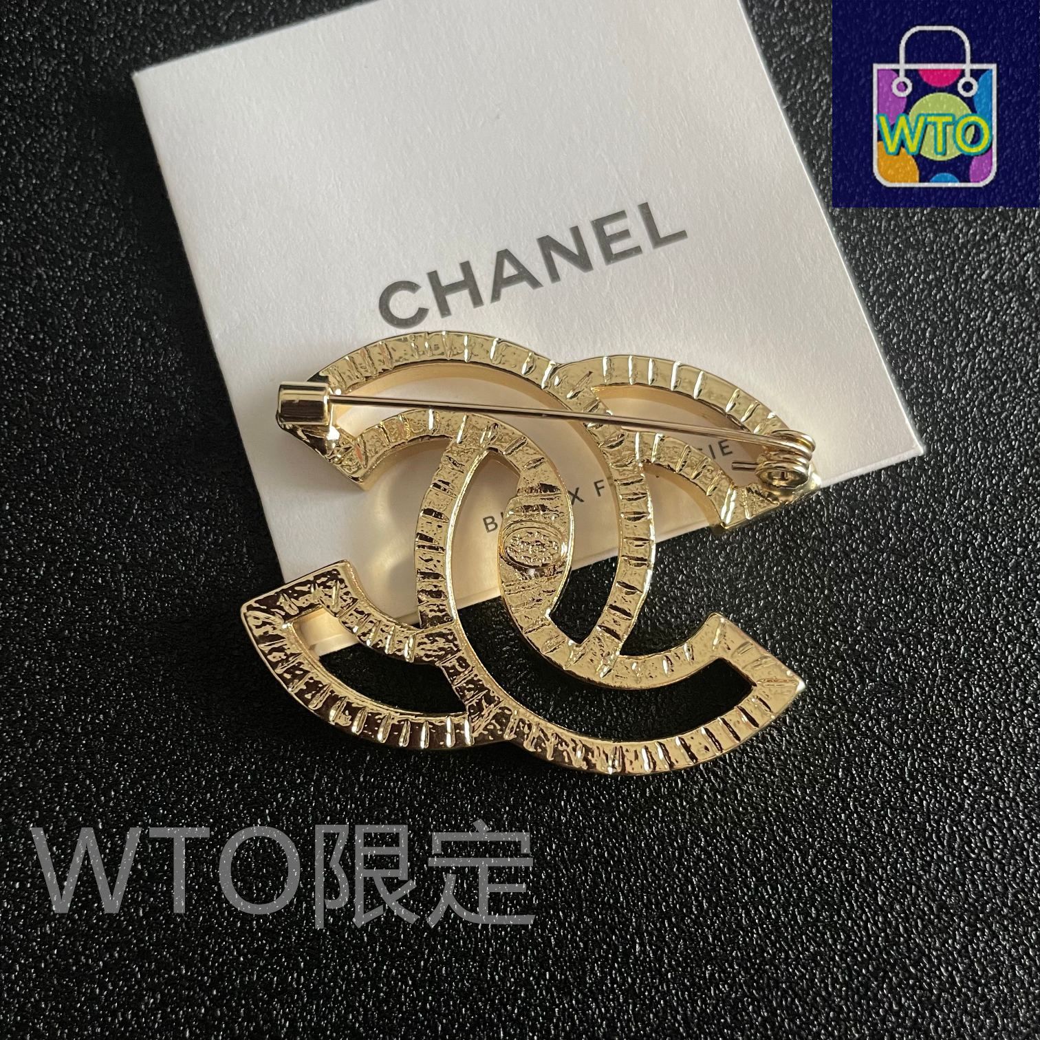 今日特価】CHANEL 最新モデル ブローチ 女性向け マルチウェア