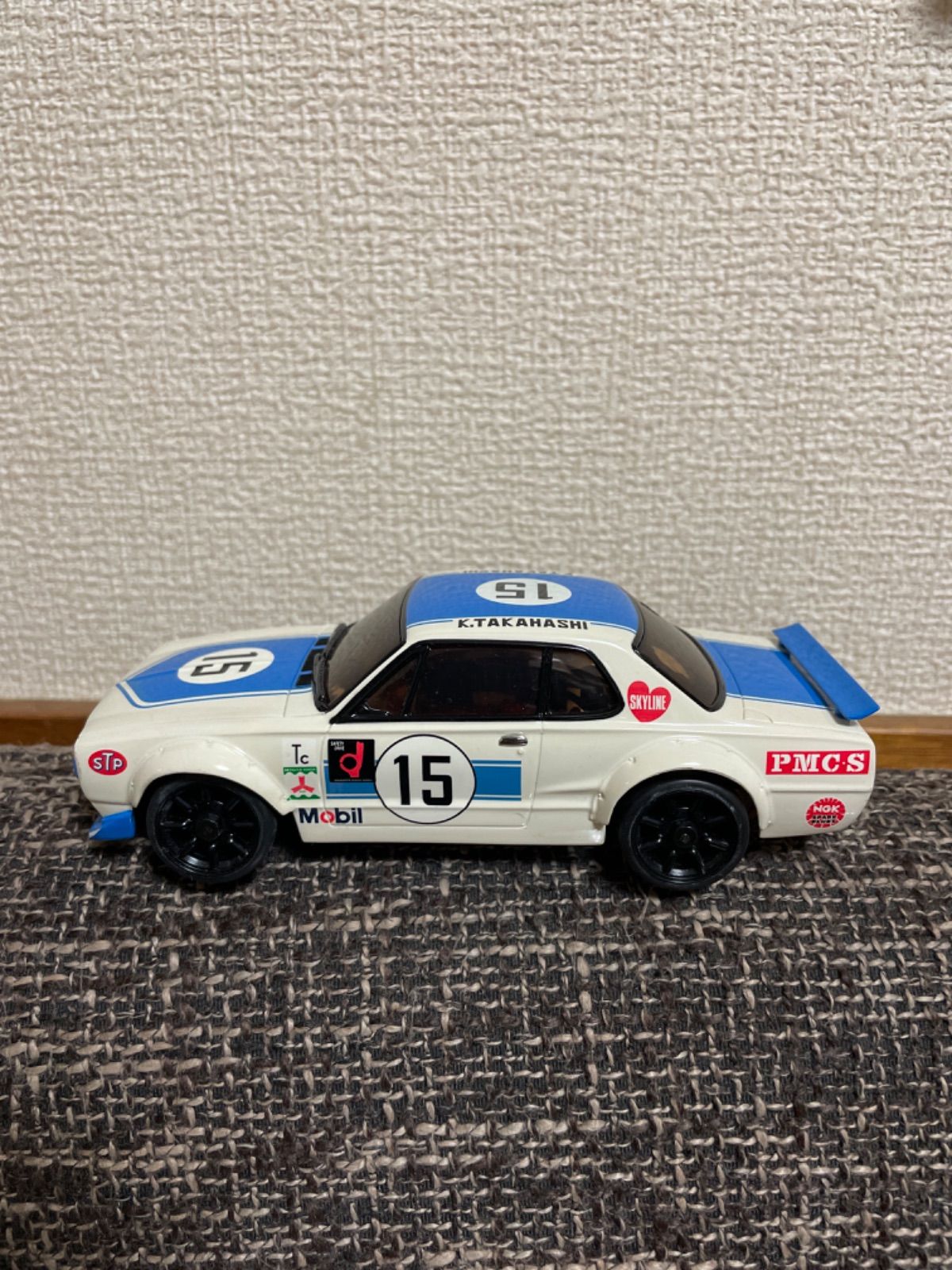 中古 KYOSHO mini-z グロスコートボディ仕様 スカイライン GT-R KPGC10